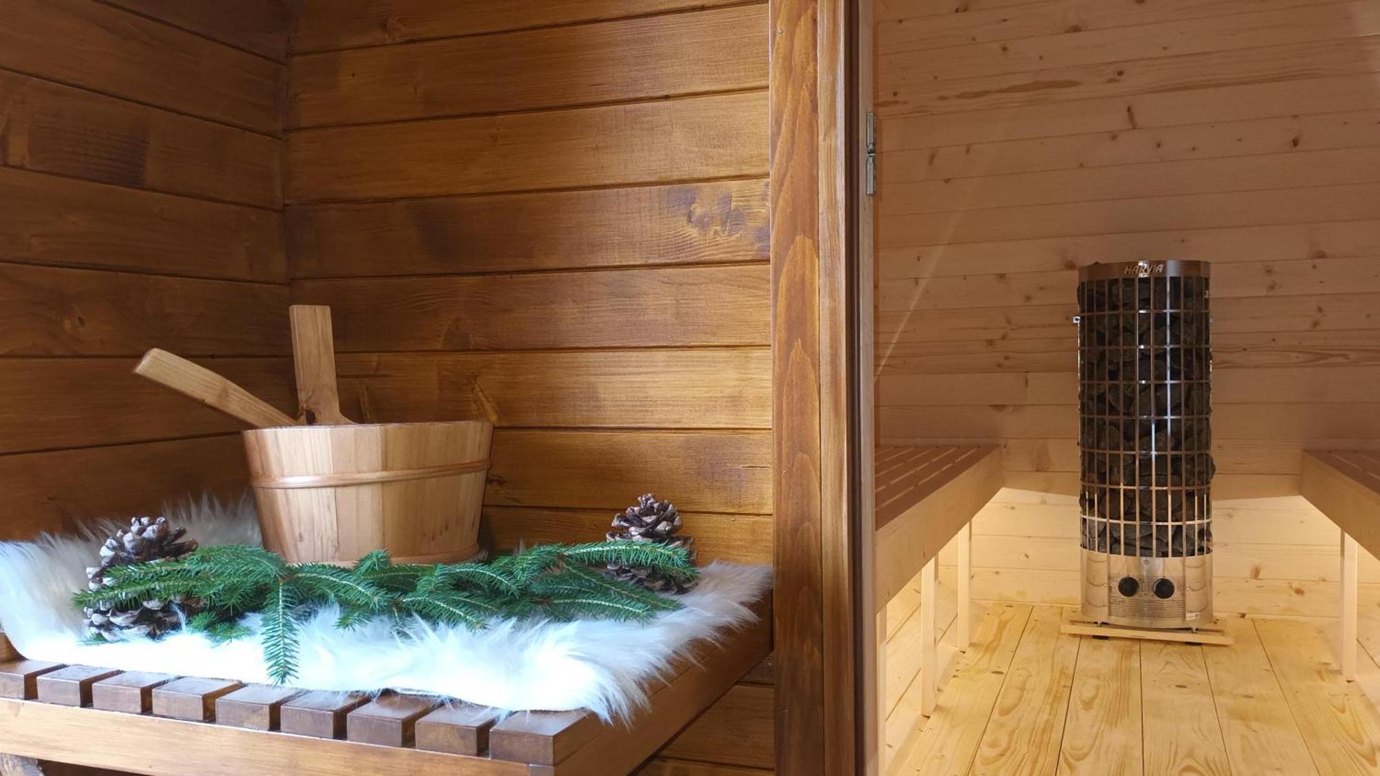 Domek Riverhut - Male Ciche Sauna & Jacuzzi Exterior foto